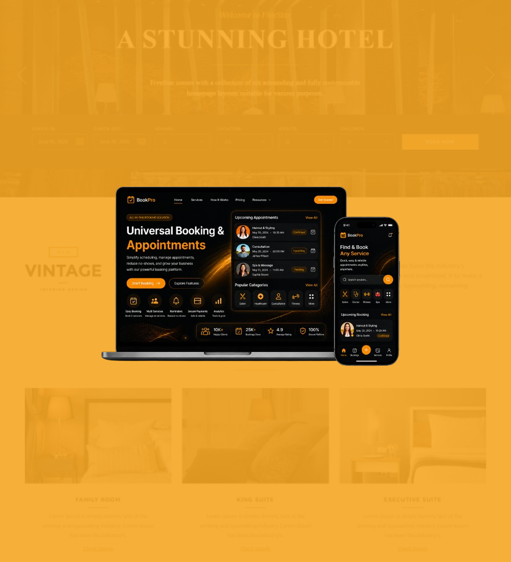 Universal Booking & Appointments