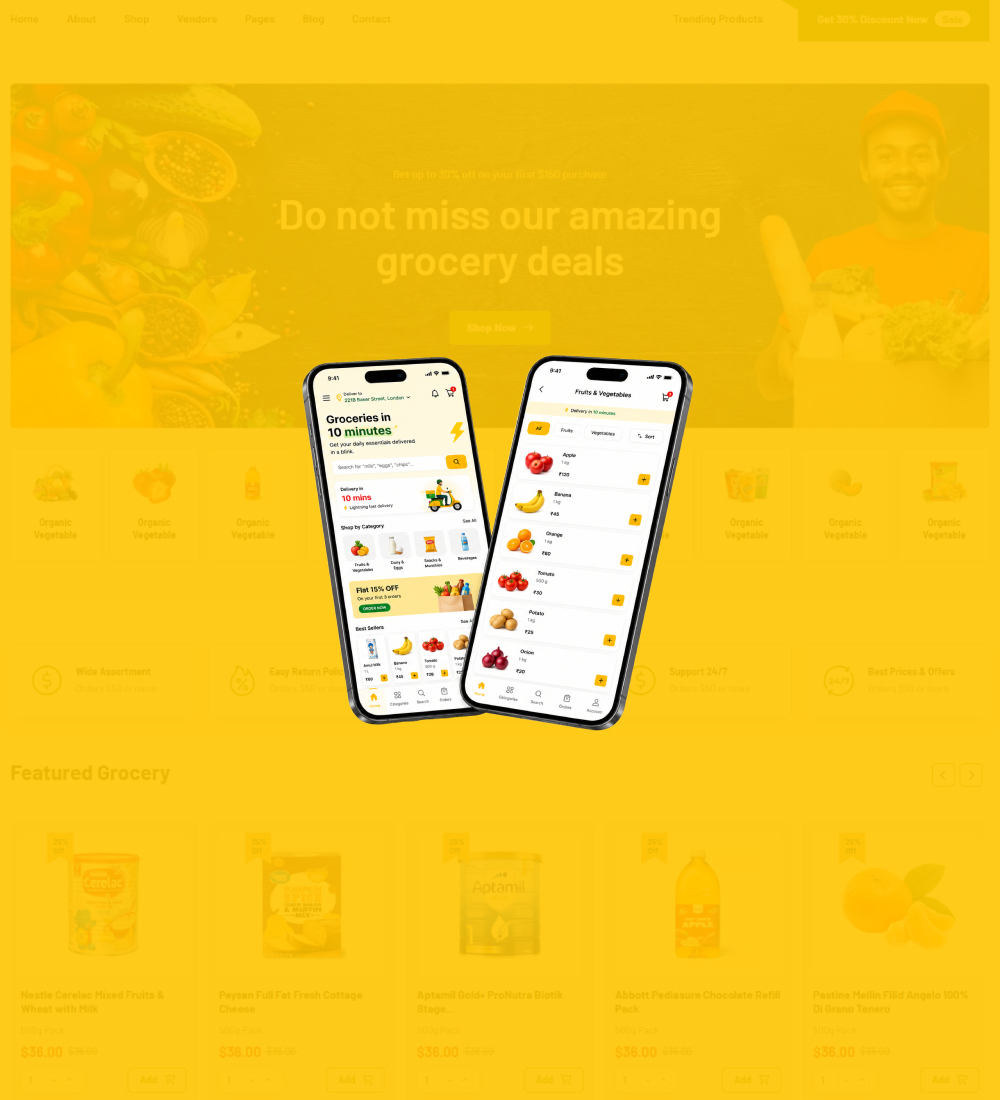 Quick-Commerce Grocery (Blinkit Clone)