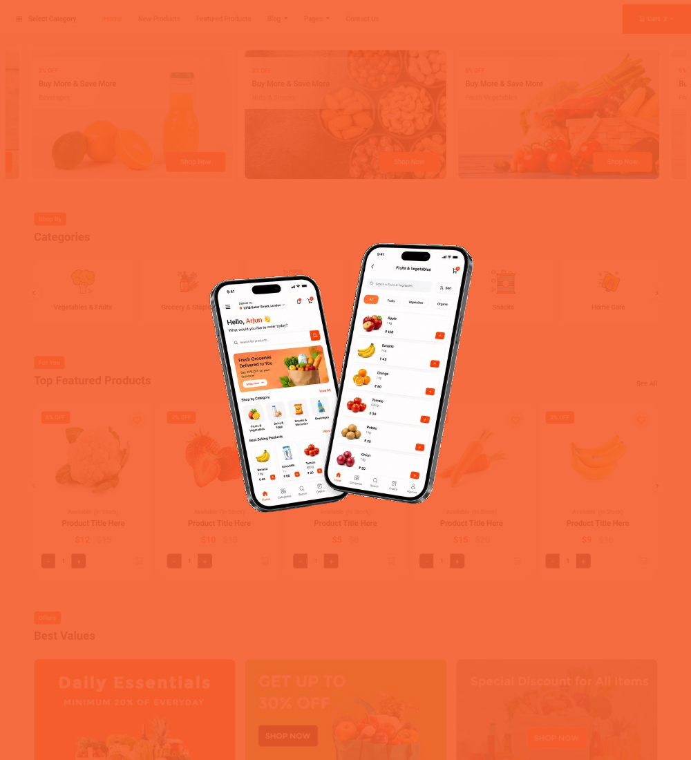 Single-Vendor Grocery Store